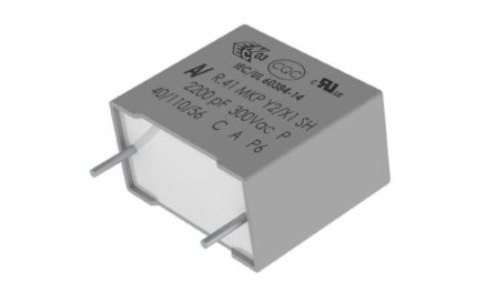 Optimum price-performance ratio for harsh environments: Y2/X1 film capacitors of the R41P series from KEMET at Rutronik