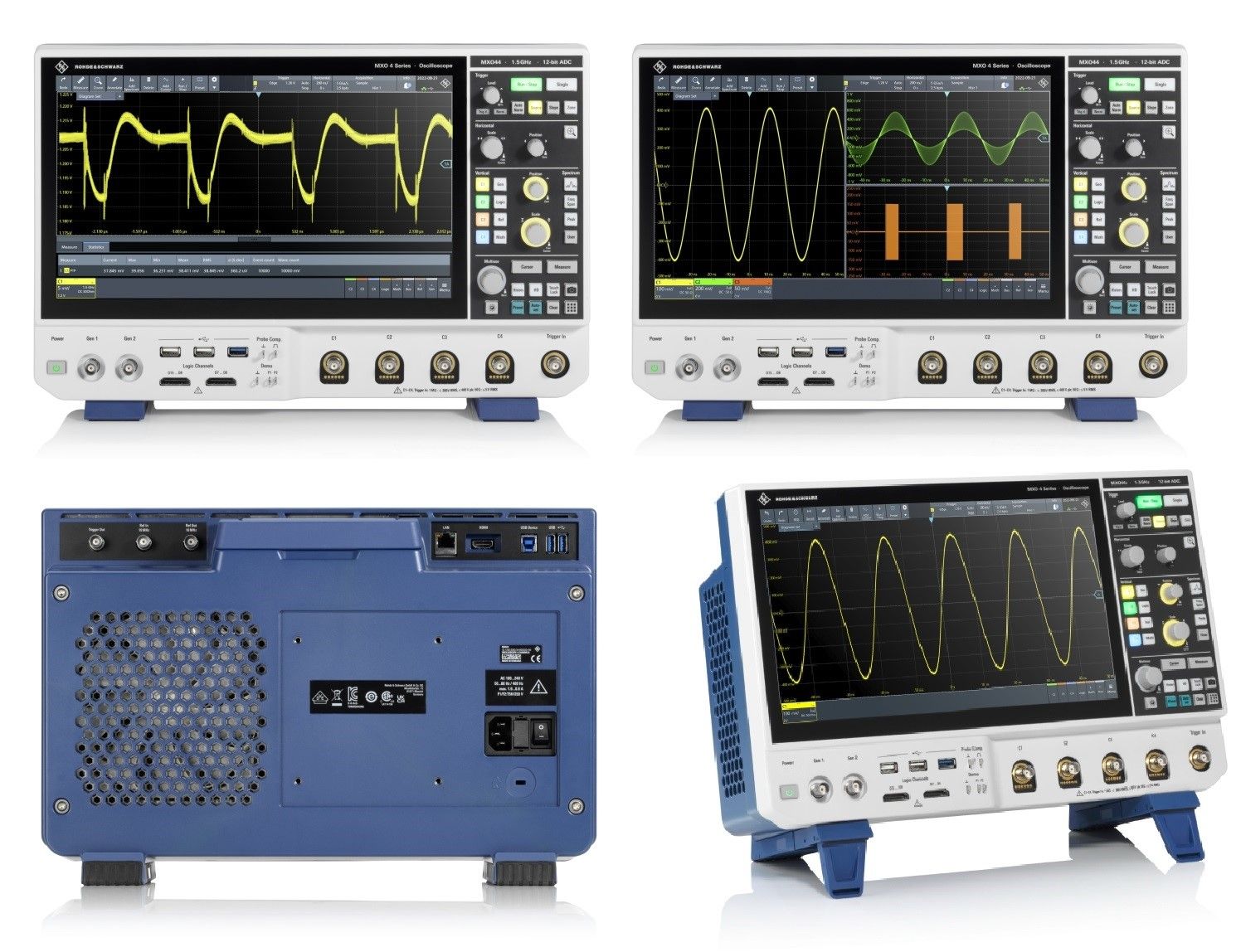 Rohde S AVAILABLE FROM DISTRELEC: THE WORLD’S FIRST OSCILLOSCOPE WITH UPDATE RATE OF MORE THAN 4.5M WAVEFORMS PER SECOND