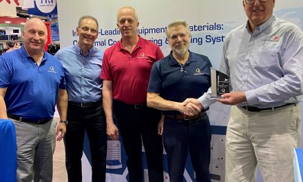 SCS Presents Quality Associates with Representative of the Year Award during APEX