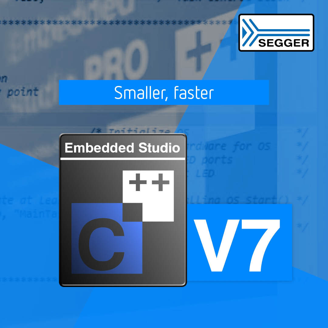 SEGGER Embedded Studio Version 7 includes source code of libraries ...