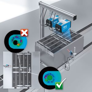 SICK Ruler3000 Micro Battery Inspection SICK’s Extended Ruler3000 Family Focuses on the Finest Details