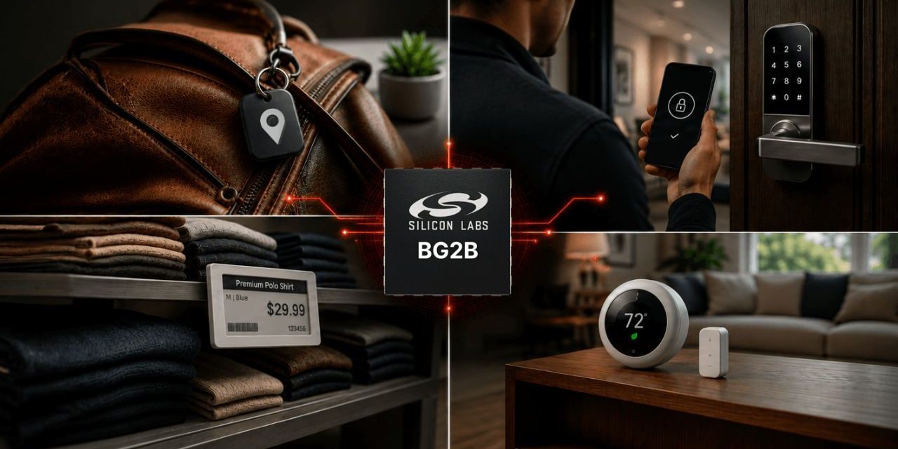 Silicon Labs Unveils BG2B, Its Lowest-Power Bluetooth LE SoC