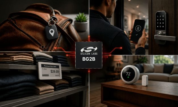 Silicon Labs Unveils BG2B, Its Lowest-Power Bluetooth LE SoC