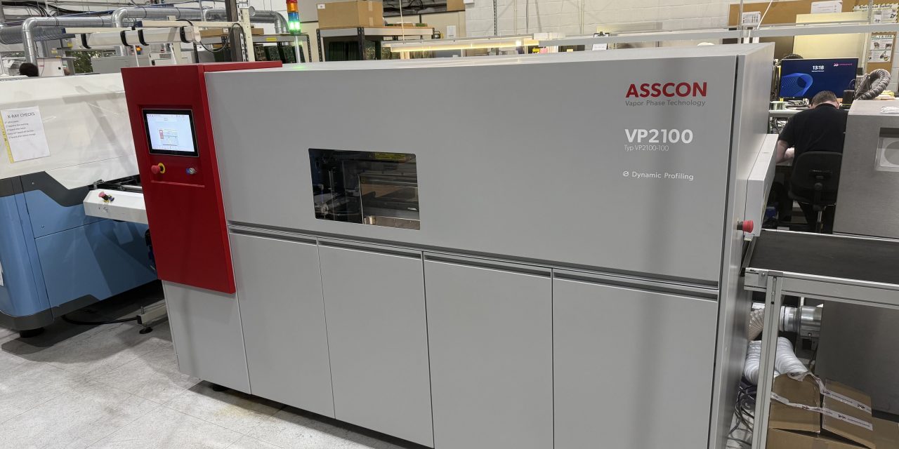 Altus Helps Concurrent Technologies scale production capacity with advanced inline vapour phase technology