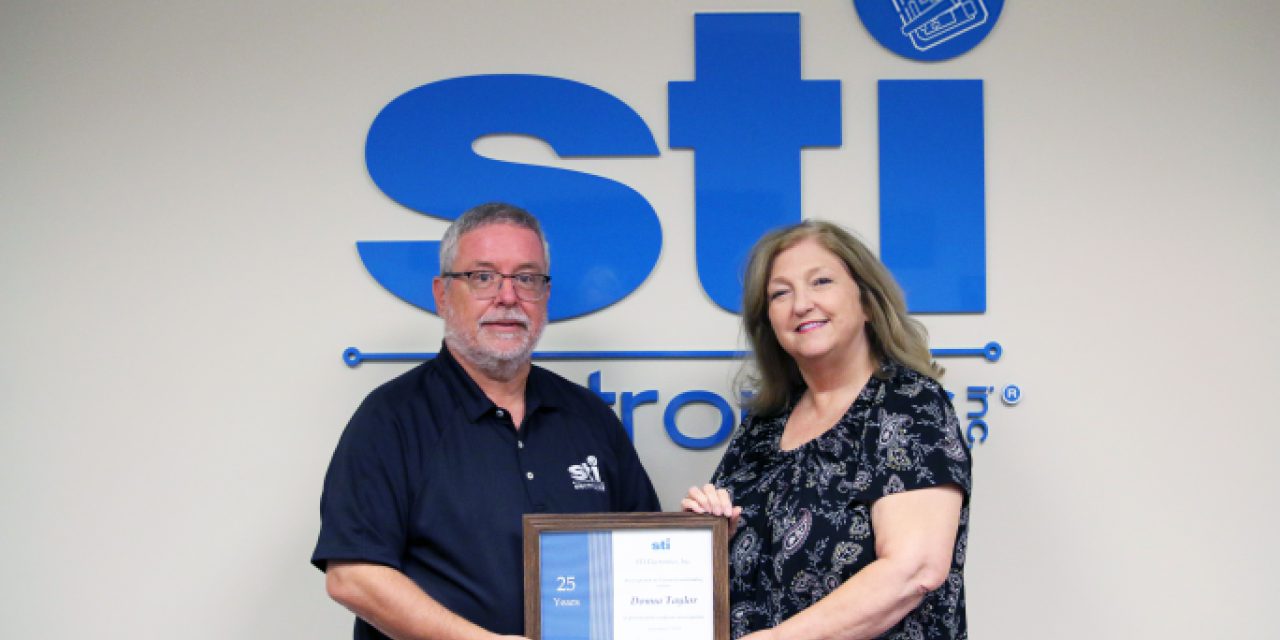 STI Recognizes Donna Taylor’s 25-Year Anniversary