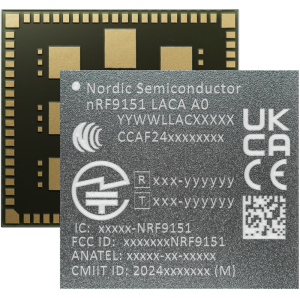 Sep24 RUT nRF9151 SiP Power-saving SiP for cellular IoT applications: Rutronik now offers the nRF9151 from Nordic Semiconductor