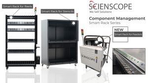 Smart Rack series Altus Group Introduces Scienscope Smart Rack for Feeders to Enhance SMT Production Efficiency