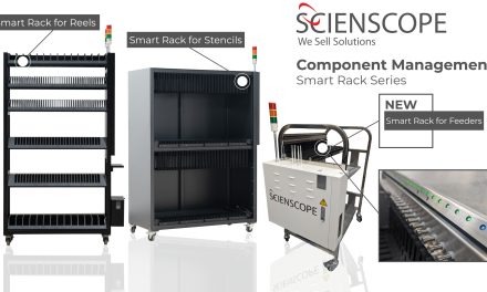 Altus Group Introduces Scienscope Smart Rack for Feeders  to Enhance SMT Production Efficiency