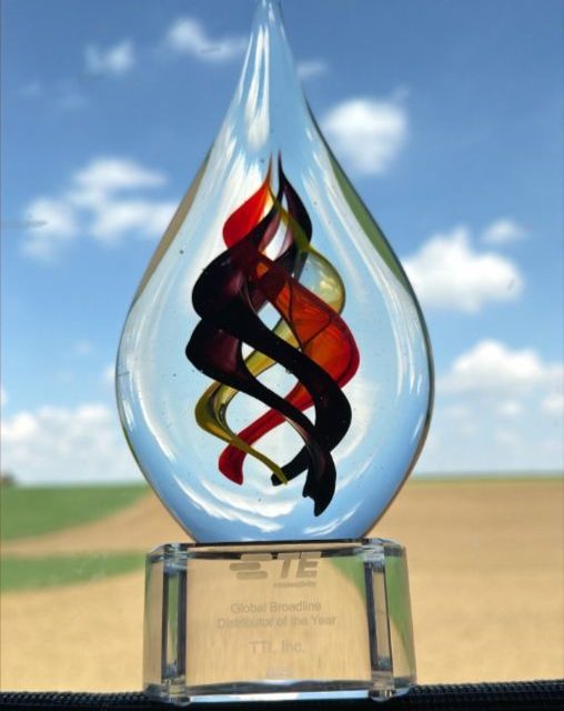 TE Connectivity honours TTI IP&E with coveted Global Broadline Distributor of the Year Award 2025