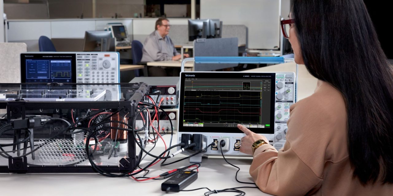 Tektronix Releases 4 Series B Mixed Signal Oscilloscope, Increasing Processing Power for Quicker Analysis & Data Transfer Speed