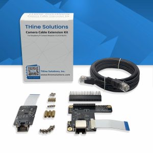 THine THSER102 Kit Final THine Introduces a New Camera Cable Extension Kit for Raspberry Pi Camera Modules Supporting the Latest V3 Camera and Pi 5 Computer