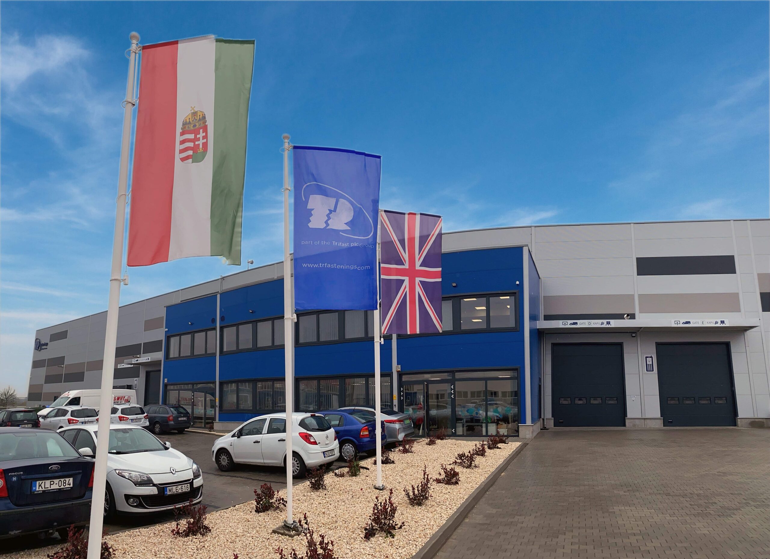 TR Hungary building 002 scaled TR Fastenings opens new facility in Hungary
