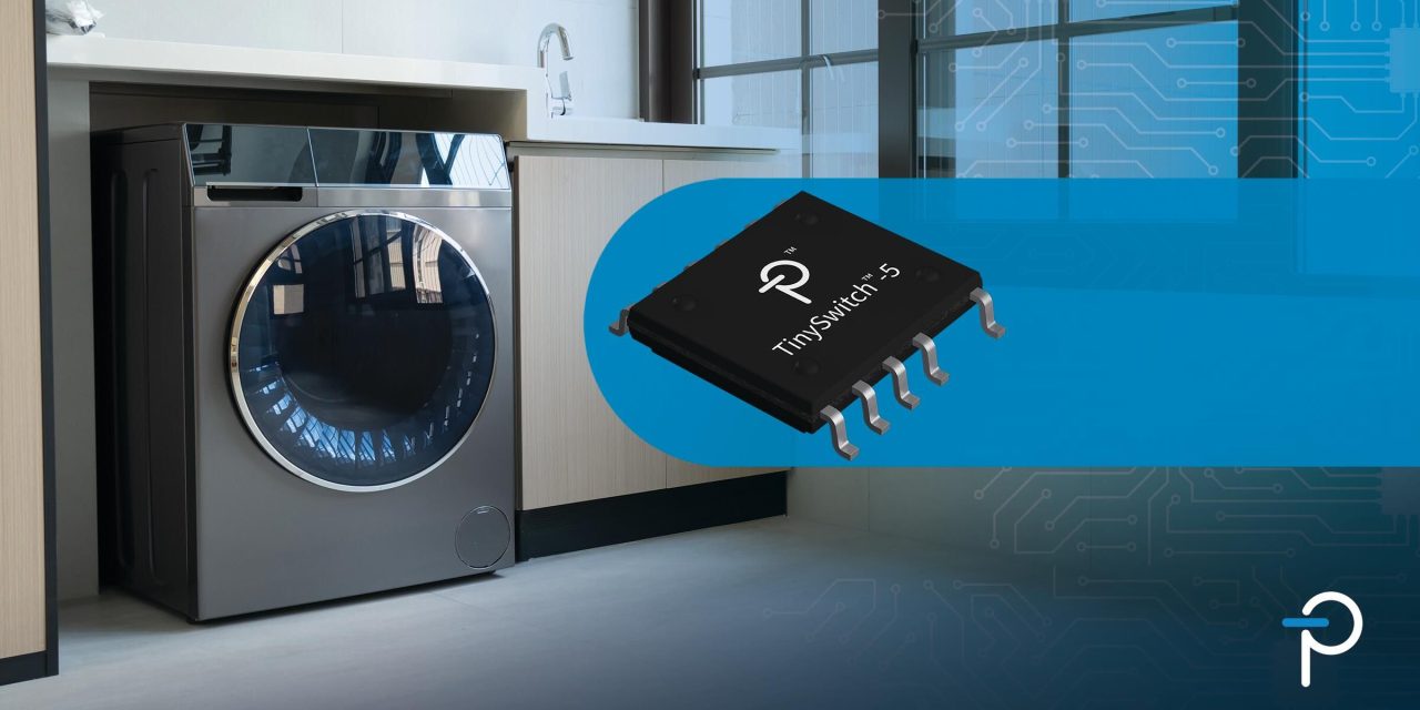 Power Integrations Launches TinySwitch-5 ICs for  High-Efficiency Power Supplies