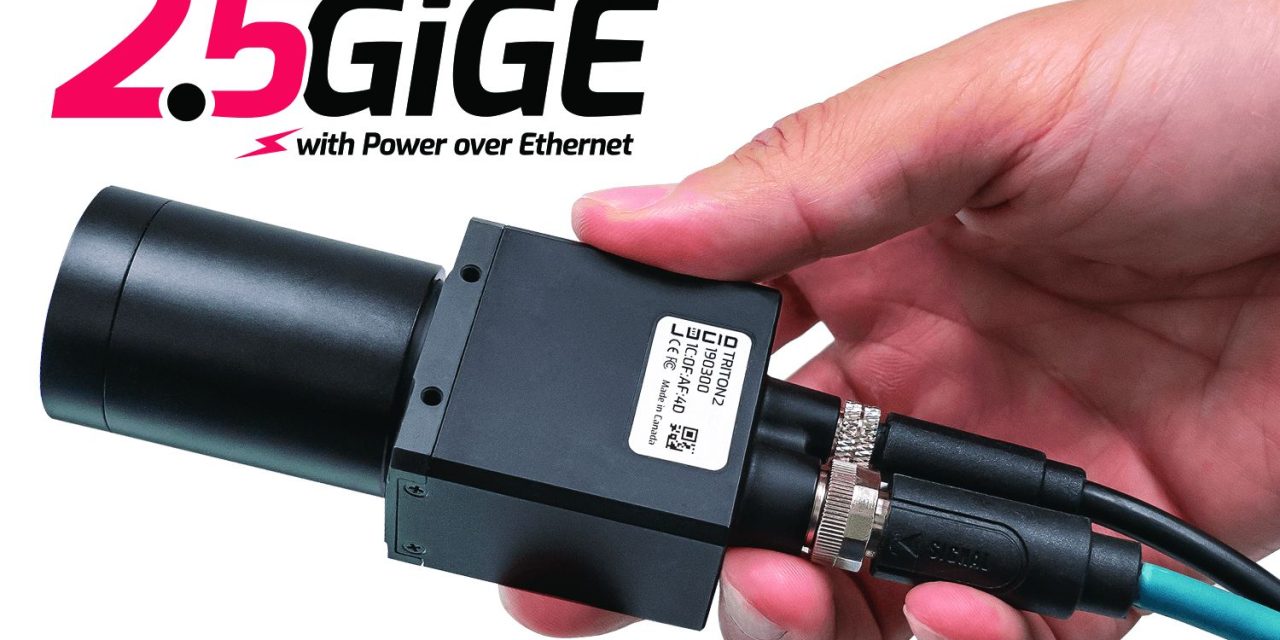 New Triton2 – 2.5GigE Camera Featuring Gpixel’s GMAX4002 Sensor with Enhanced Near-Infrared (NIR) Sensitivity