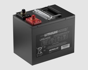 ULT175 URB24200 lithium iron phosphate battery Ultralife launches first 24V battery ~ New battery for robotics, medical, and military applications ~