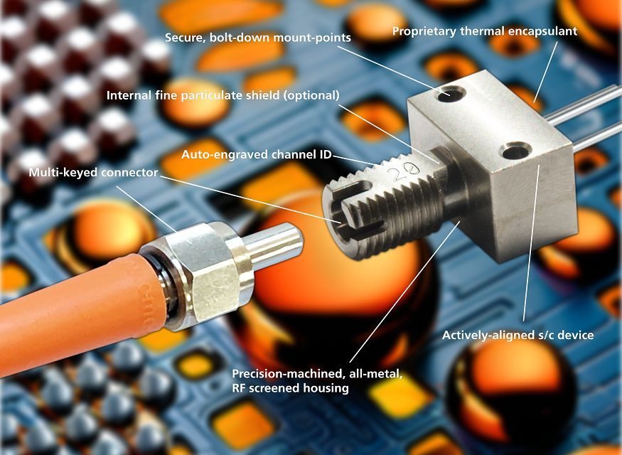 New Key-coded SMA family for fibre optic connectors eliminates connection errors in multi-fibre systems