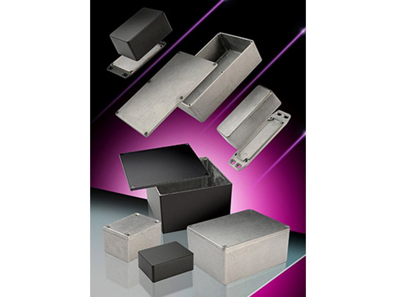 Rugged and tough: Hammond’s 1590 die-cast enclosure family