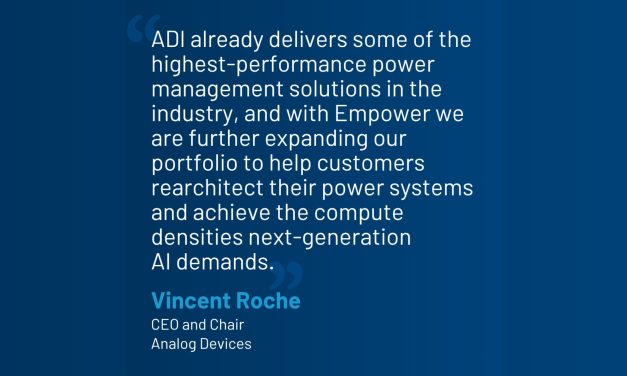 Analog Devices to acquire Empower Semiconductor, expanding its next-generation high-density power portfolio for the AI era