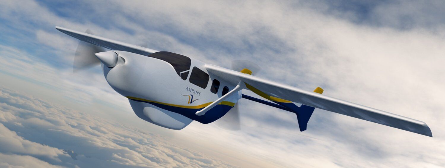 V418 Ampaire Vicor Powering Innovation podcast explores electric aircraft with Ampaire