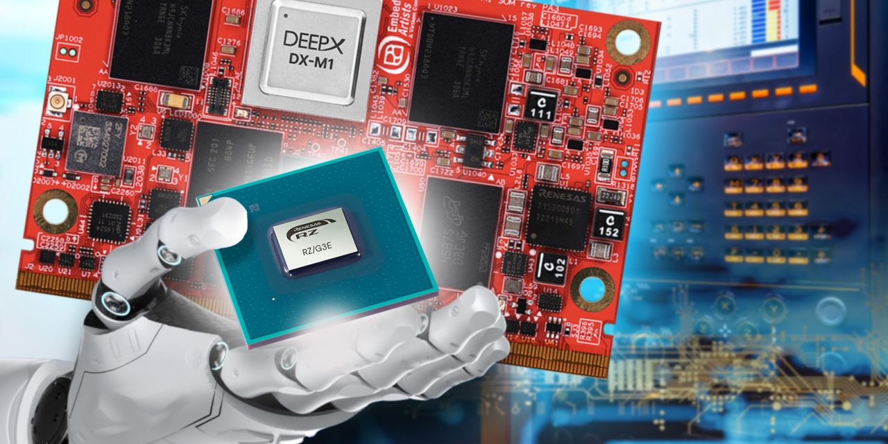 New SOM based on Renesas RZ/G3E processor offers ready-made platform for industrial systems with advanced HMI
