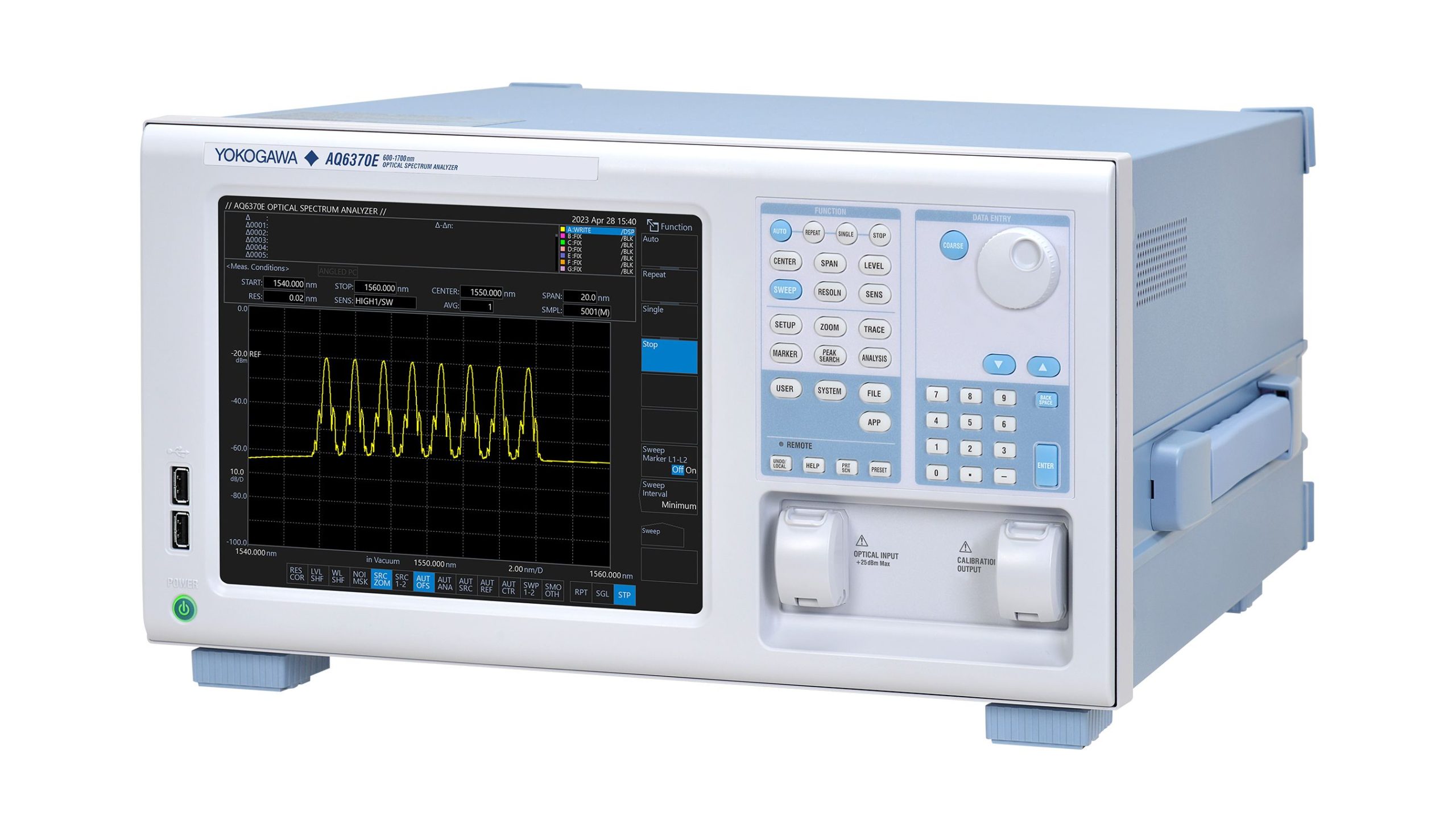 Yokogawa AQ6370E Optical Spectrum Analyser scaled Yokogawa Test & Measurement Corporation Releases High Performance AQ6370E Optical Spectrum Analyzer