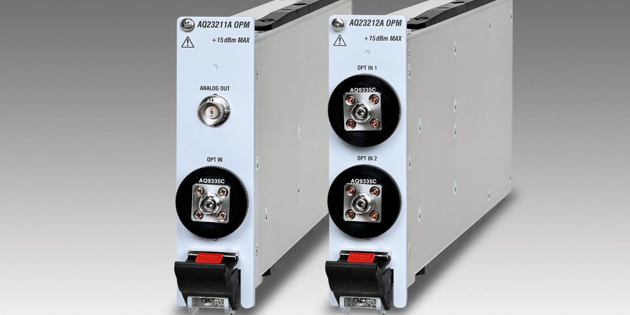Yokogawa Test & Measurement Corporation Releases Next-generation AQ2300 Series Optical Power Meter Modules