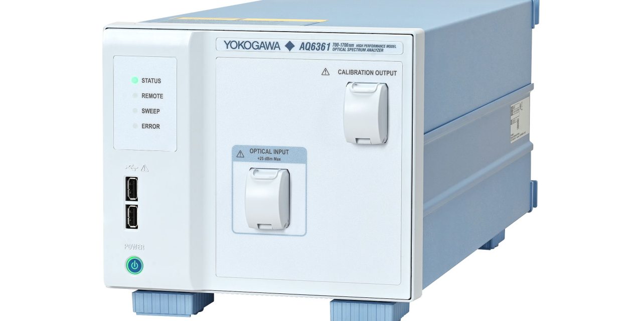 Yokogawa Test & Measurement Releases AQ6361 Optical Spectrum Analyzer for Production Testing