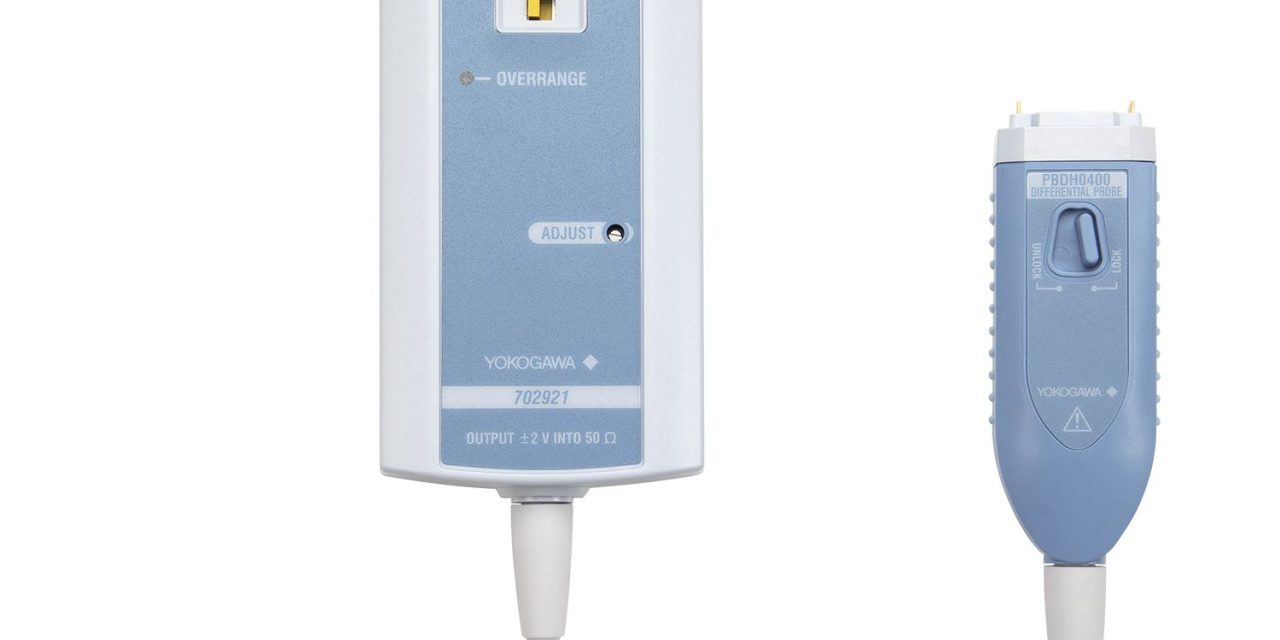 Yokogawa Test & Measurement Releases PBDH0400 Series High-voltage, Wide-bandwidth Differential Probe