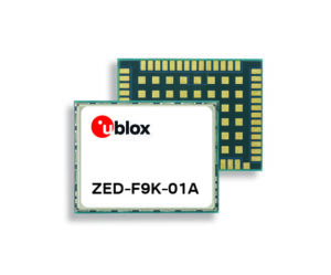 ZED F9K 01A top bottom Newest u-blox automotive multi-band GNSS module enables ADAS applications up to 105 °C