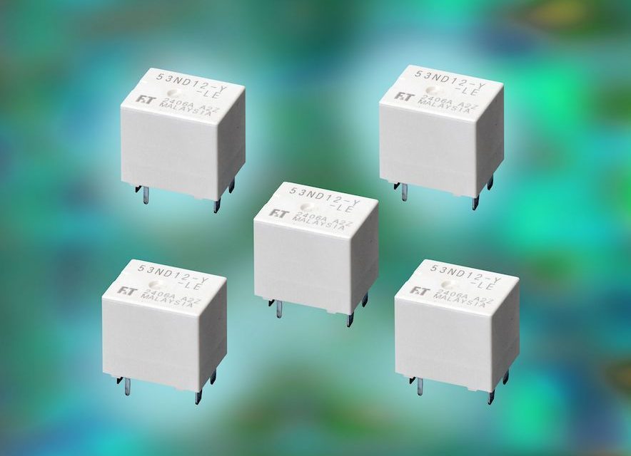 The Smallest, Low-power, High-temperature Automotive Relay