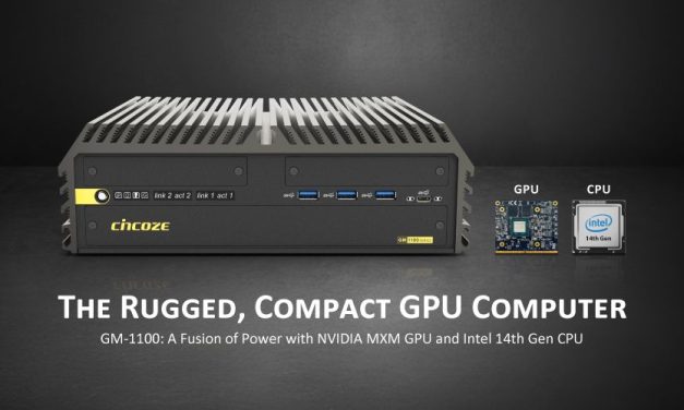 Cincoze’s two latest high-performance GPU embedded computers create new options for Edge AI applications