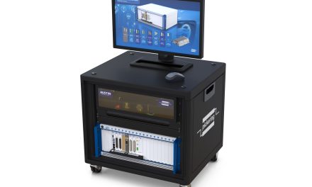 EV BMS test rig demo from Pickering Interfaces on show at The Battery Show North America 2024, Detroit, MI