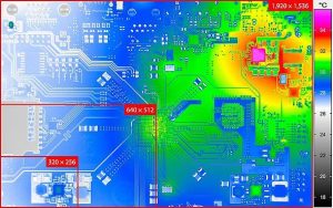 csm infratec thermography geometrical resolution 1200px 6e5b3edbd0 Thermography in Electronics and Electrical Engineering