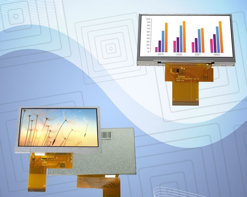 Disea Unveils Two New Small Size TFT Displays for Medical and Industrial applications