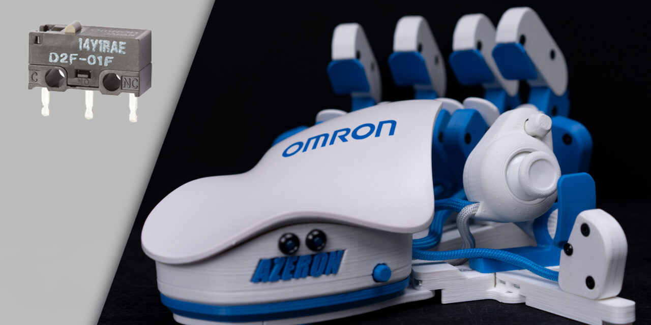 Unique new Azeron gaming keypad tests Omron switches to the full