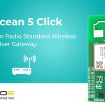 EnOcean 5 Click provides fast, bidirectional wireless connectivity communication for EnOcean-based sensors, switches, and actuators