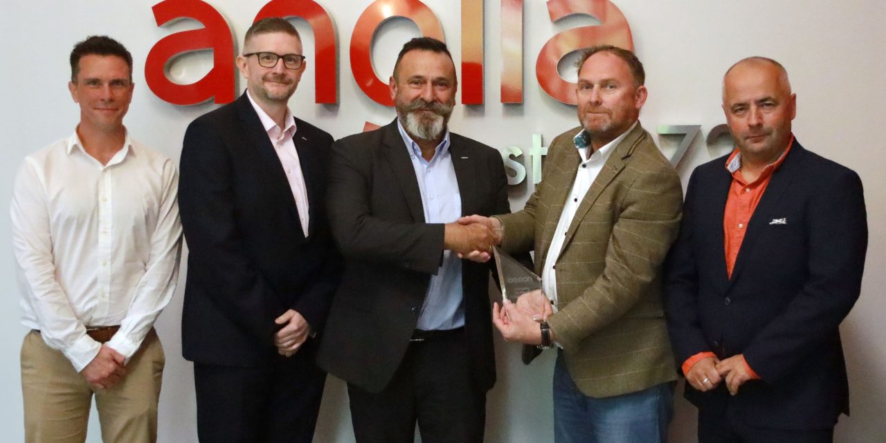 Omron marks 20-year relationship with Anglia