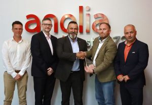 g1020an Omron 20yr anniversary red Omron marks 20-year relationship with Anglia