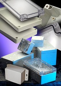 hammond 1554 1555f 003 A new smallest size added to Hammond’s IP68 1554/1555 polycarbonate enclosures