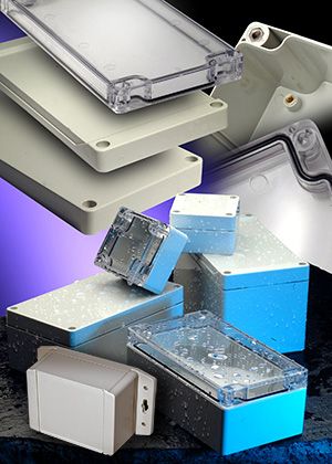 A new smallest size added to Hammond’s IP68 1554/1555 polycarbonate enclosures