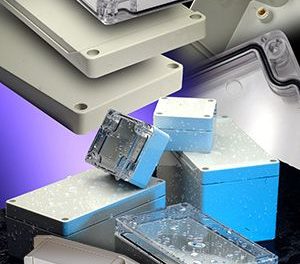 A new smallest size added to Hammond’s IP68 1554/1555 polycarbonate enclosures
