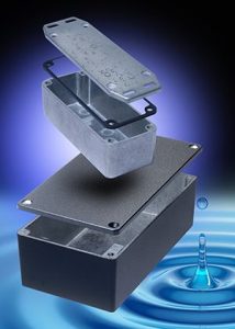 hammond 1590w Rugged and tough: Hammond’s 1590 die-cast enclosure family