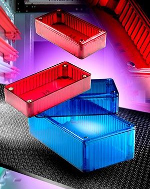 Hammond’s 1591 and 1591XX ABS enclosure families offer outstanding versatility