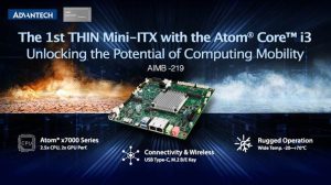 image 3 Advanced Computing Mobility with AIMB-219 Featuring the First Intel Atom Series Core i3 Processors