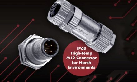 M12 High-Temperature, Heavy-Duty IP68 Connector