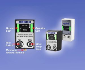 inelco hunter esd NEW A/C Outlet Analyser & Wrist Strap Tester for ESD Security
