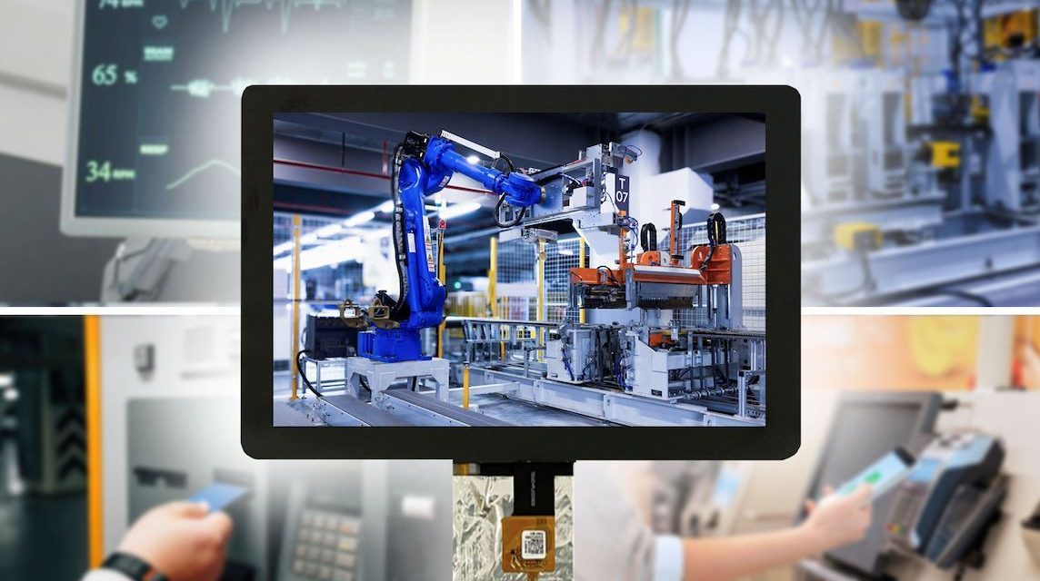Inelco Hunter 15.6 inch capacitive touch panel for commercial and industrial applications