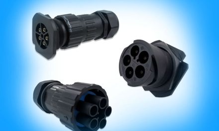 Rugged IP67 connectors for one, two and three-phase applications with up to five contacts