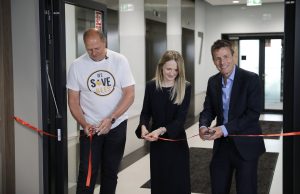 l r Rob Rospedzihowski Farnell President Sales EMEA Sabina Rozlach Farnell Commercial Centre Director Eastern Europe and Lee Turner Farnell VP Customer Relations Farnell looks to the future with the opening of new Krakow office
