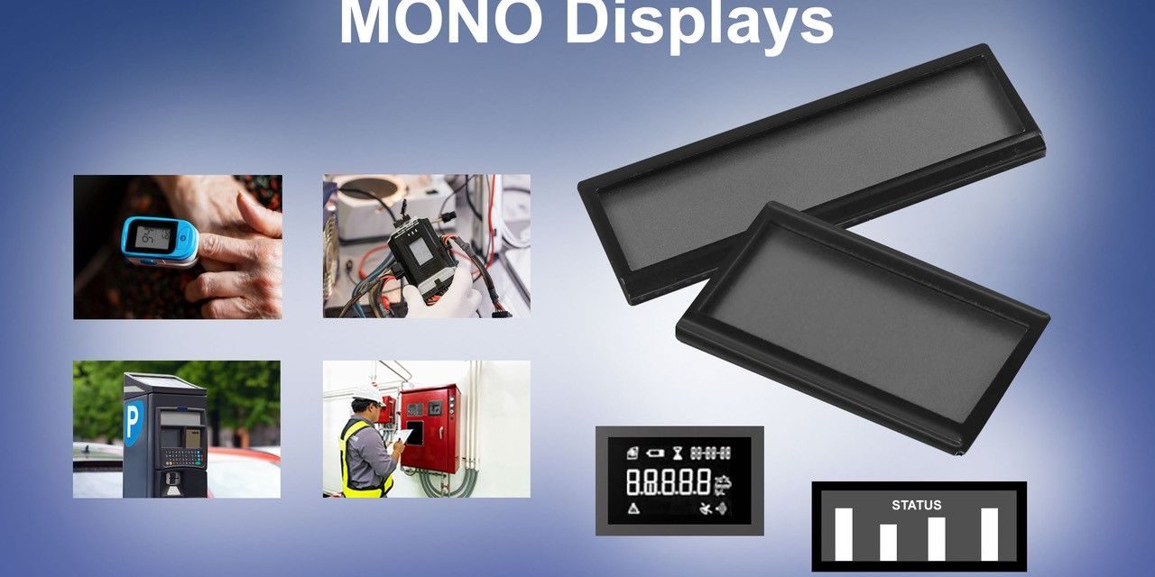 Mono LCD Displays for Lower Cost and Lower Power